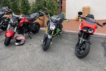 2020 KAWASAKI Z125 PRO motorcycle for rent near San Diego, CA
