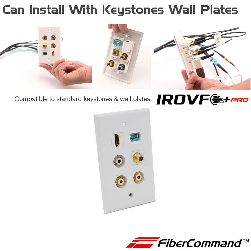 multimedia hdmi 4k 8k wall plates for home av wiring