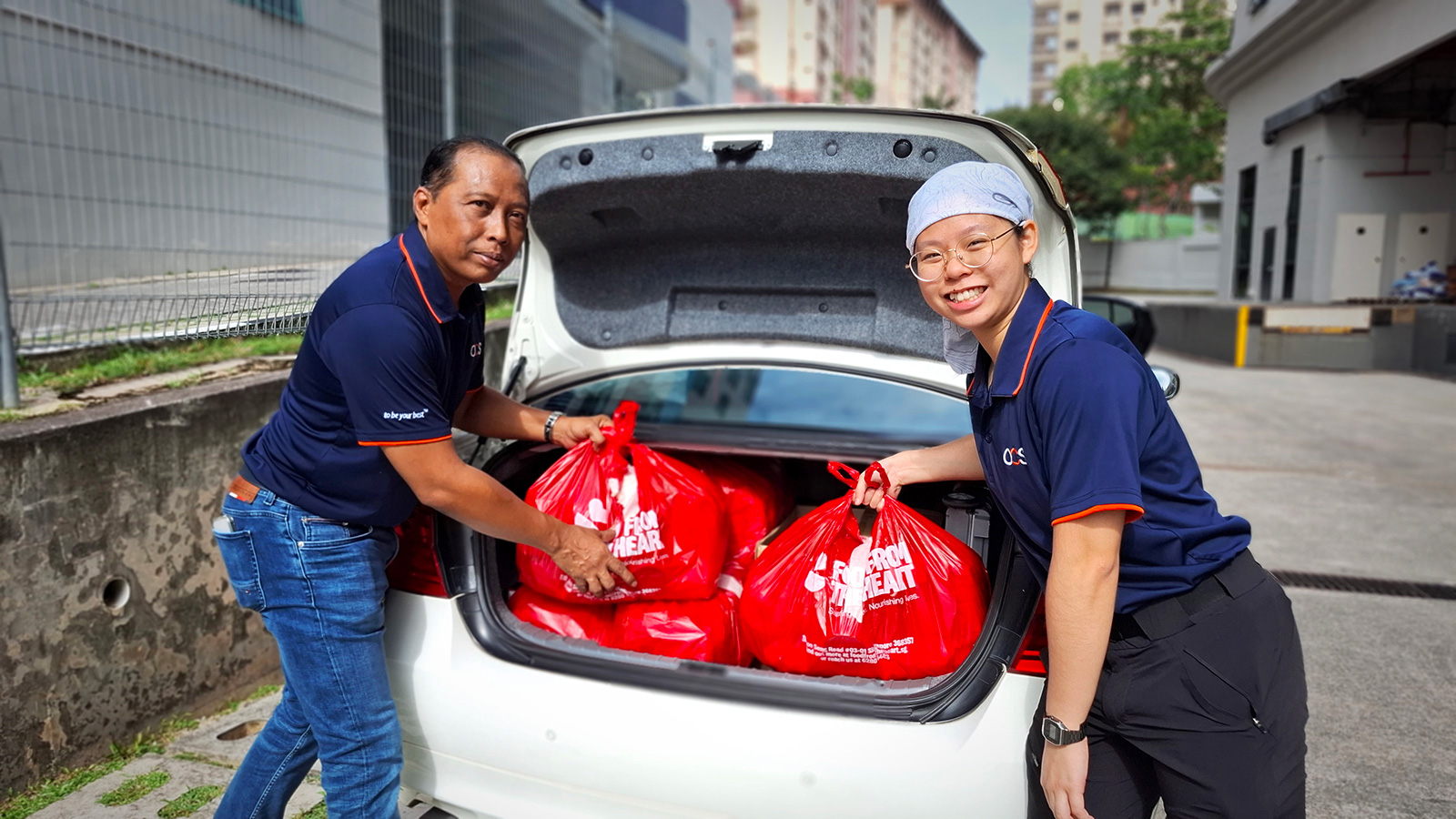 Delivering with Purpose: OCS Singapore Partners with Food from the Heart’s Door-to-Door Programme