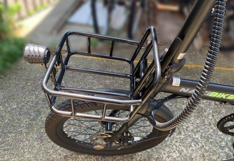 NaicibikeC2のフロントキャリア