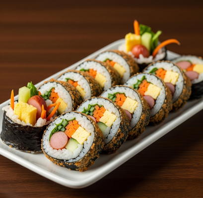 Kimbap Chiên 2 cuộn + Mayonnaise