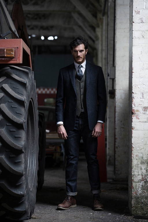 Tractor country clothing, tweed, suit, style, styling