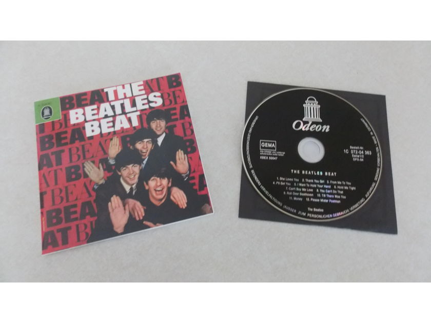 BEATLES AUDIOPHILE - THE BEATLES BEAT MINI LP CD GERMAN RELEASE