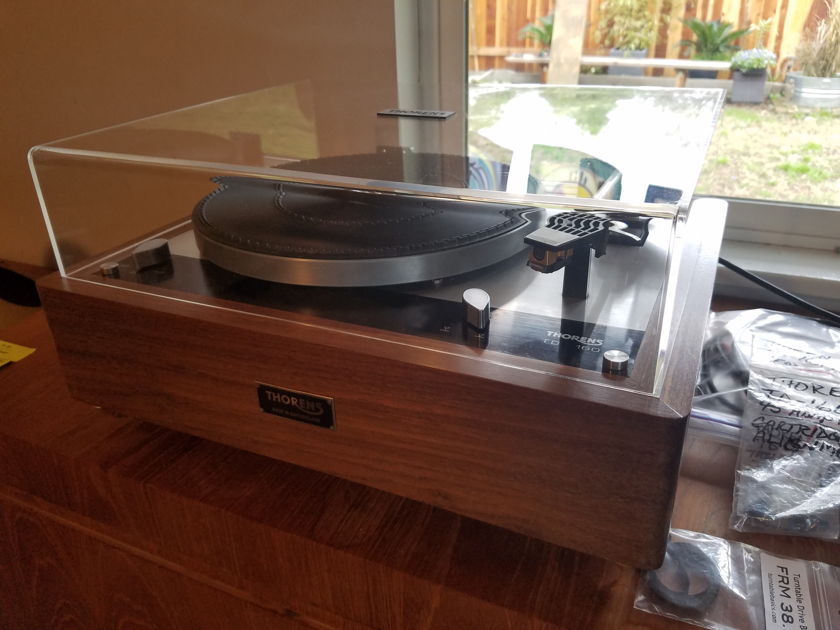 Thorens TD-160 fully rebuilt and customized