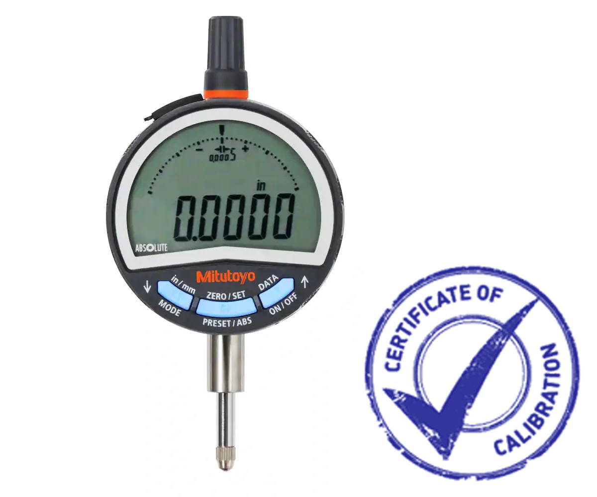 Shop Mitutoyo Indicators with Calibration Certificate at GreatGages.com