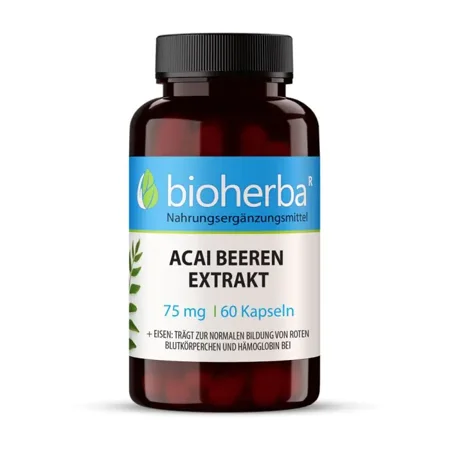 Acai Beeren Extrakt 75 mg 60 Kapseln