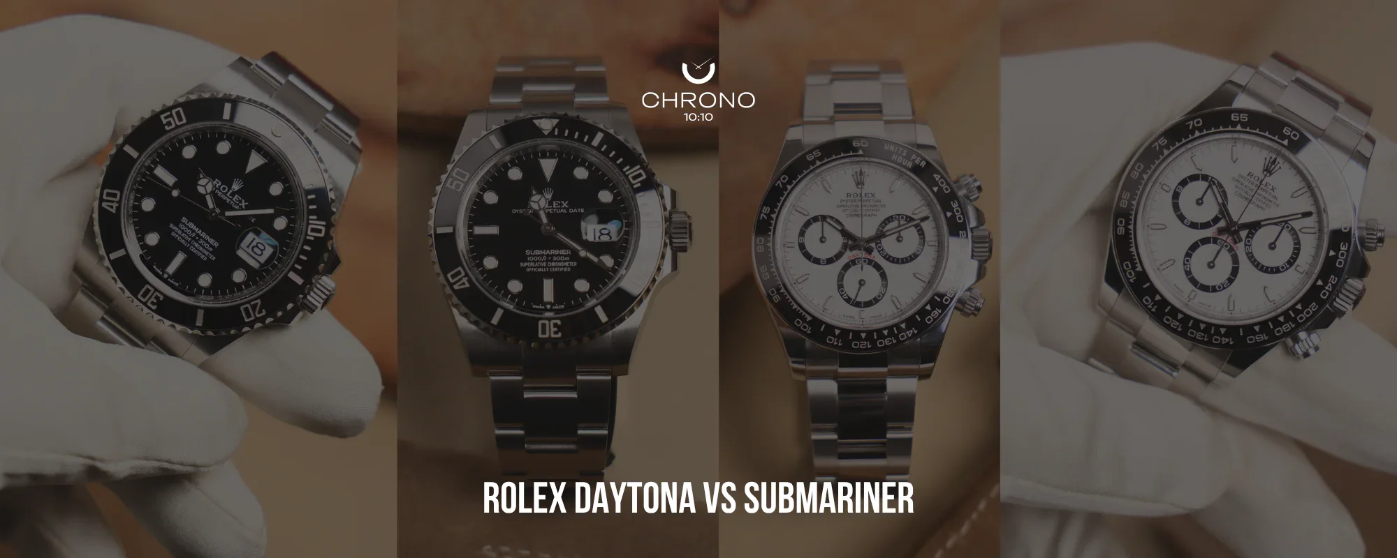Rolex Daytona vs Submariner | Chrono 10:10