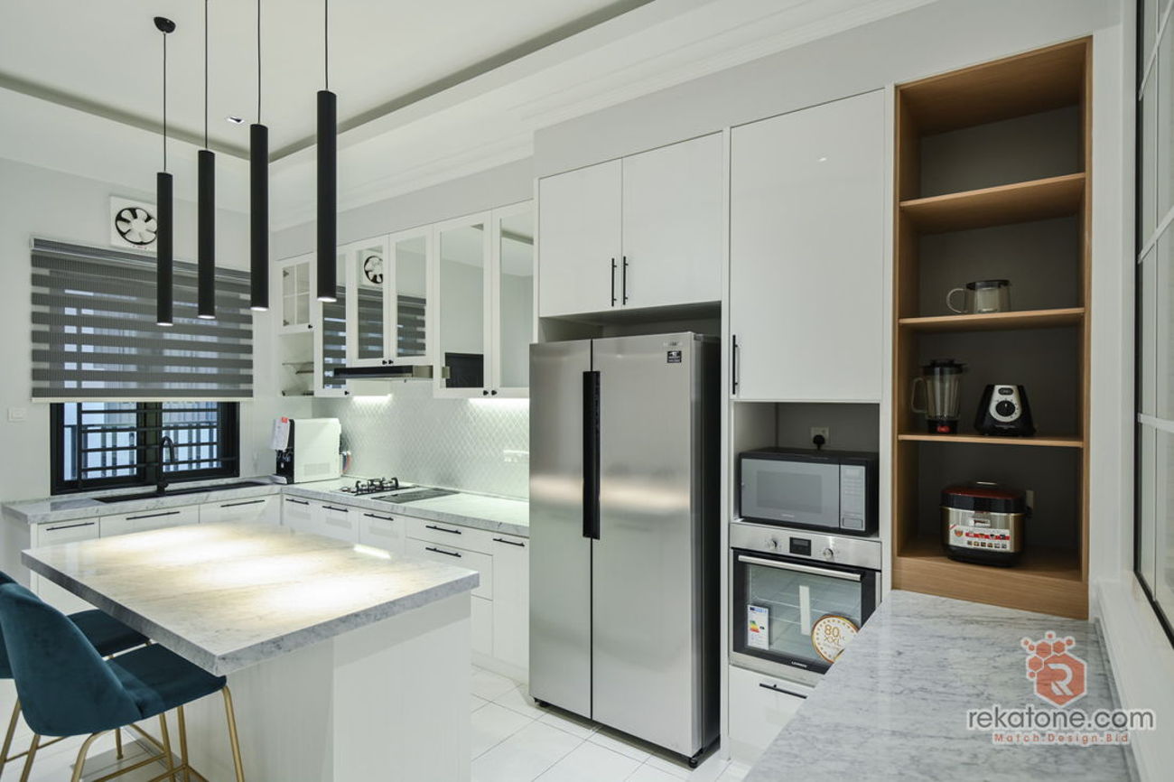 u-shapre-kitchen-design