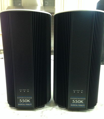 Musical Fidelity 550K Supercharger 550 Watt Mono Amps !!