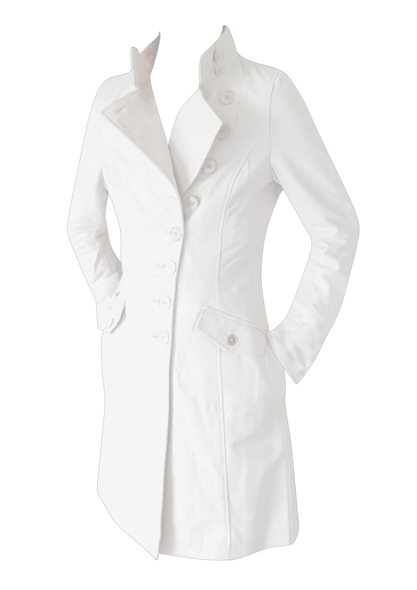 ZARIN - White LEATHER