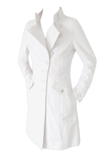 ZARIN - White LEATHER