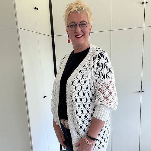 Pattern for sweater and cardigan Anna by teacher Sas