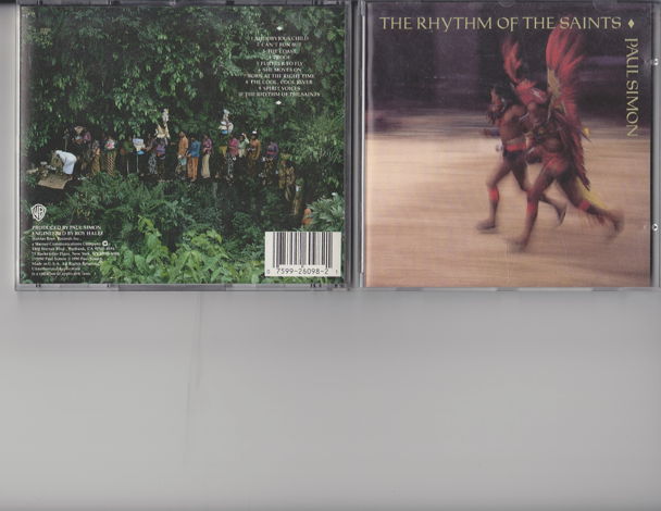Paul Simon, - "The Rhythm of the Saints", Warnr Bros.  ...