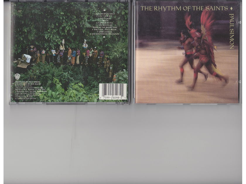 Paul Simon, - "The Rhythm of the Saints", Warnr Bros.  9 26098-2