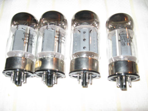 Sovtek 6550 WE quad tubes lightly used----cheap! free p...