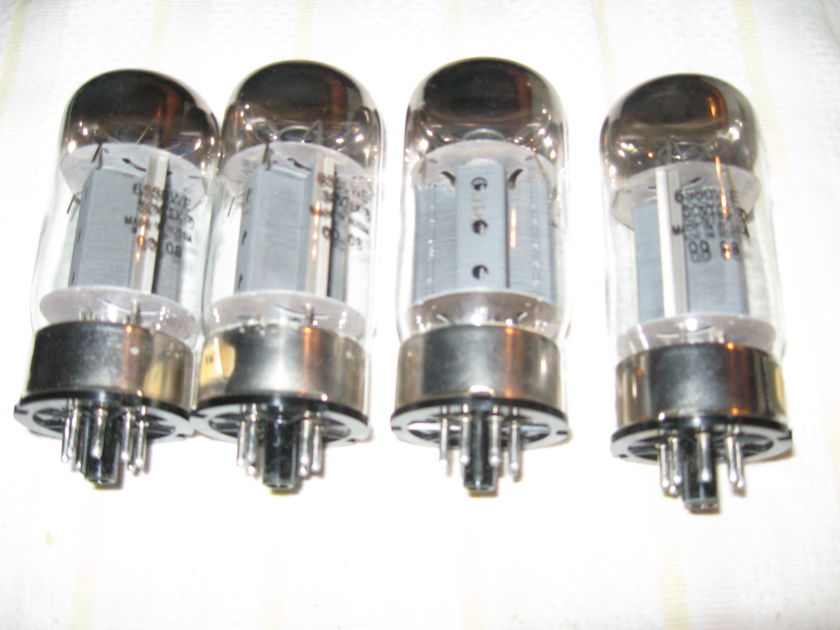 Sovtek 6550 WE quad tubes lightly used----cheap! free pp/shipping