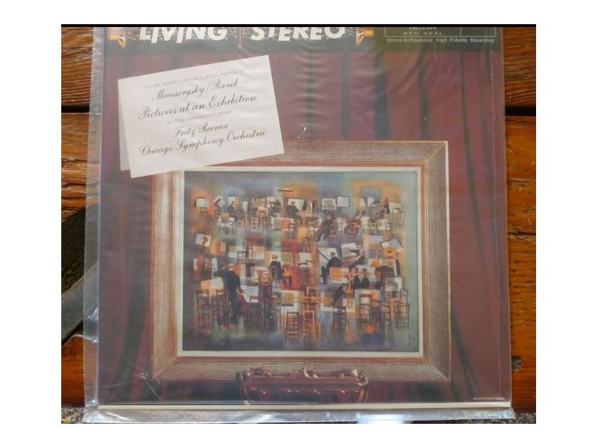Chicago Symphony (Reiner) - Moussorsky:Pictures at an Exhibition lsc2201 Classic Records original reissue 180G 1990's Sealed