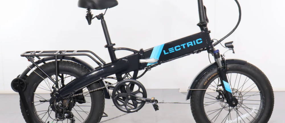 a Lectric XP 2.0 folding electric bike
