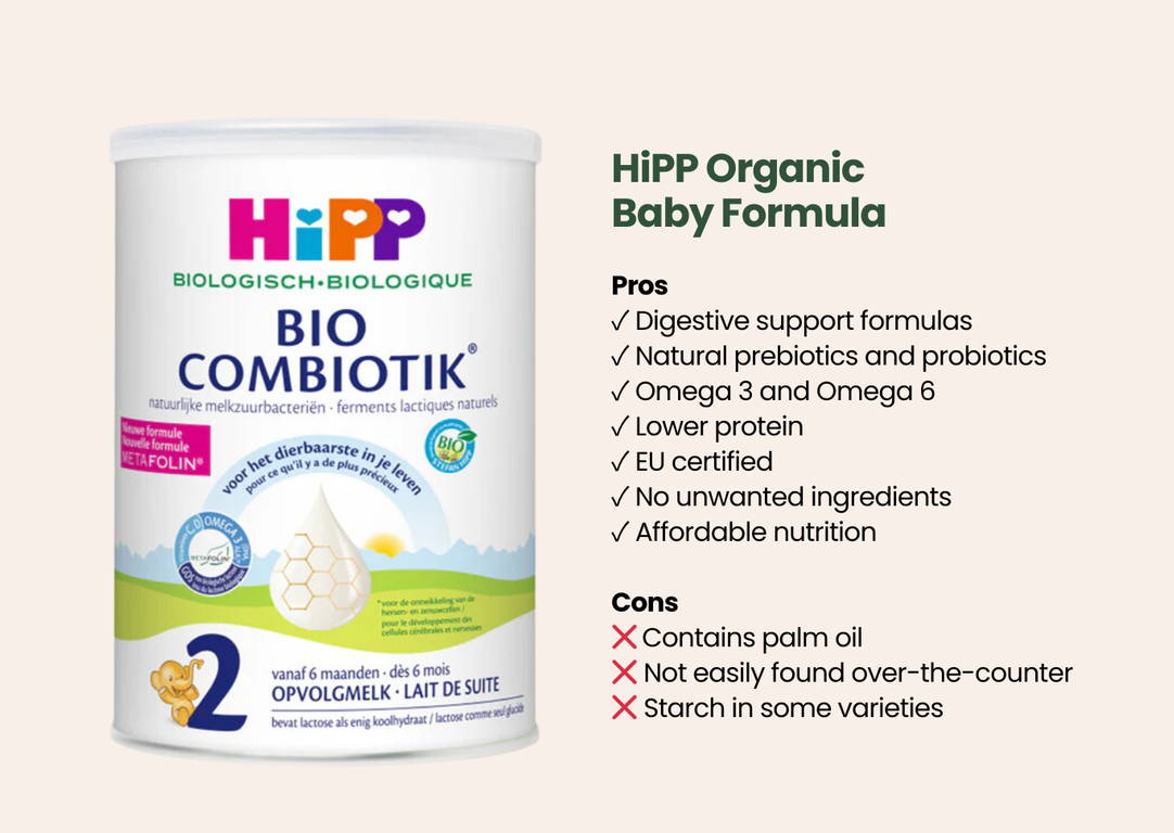 HiPP Organic Pros and Cons | My Organic Company