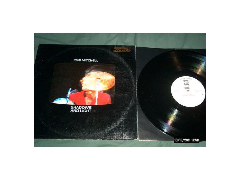 Joni Mitchell - Shadows And Light 2 lp nm white label promo