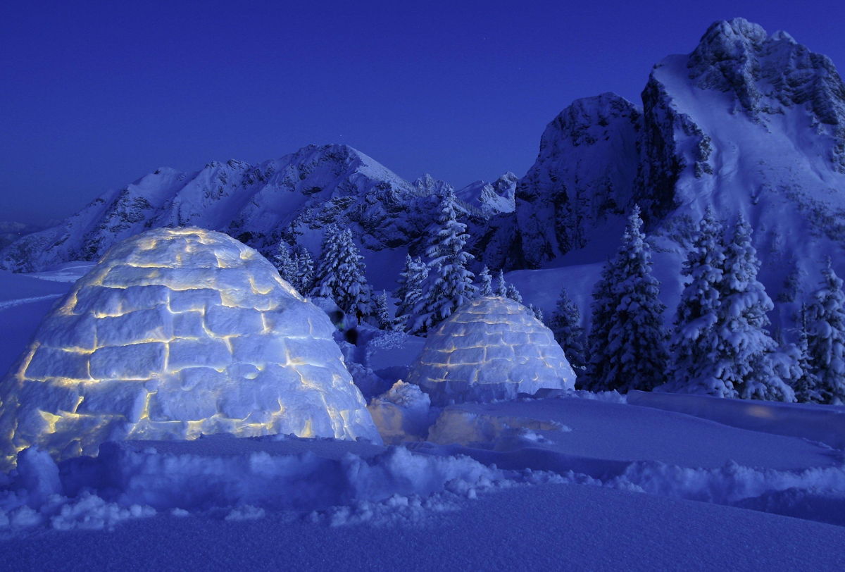 Iglu am Breitenberg