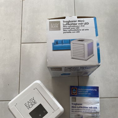 Mini clim portative avec LED