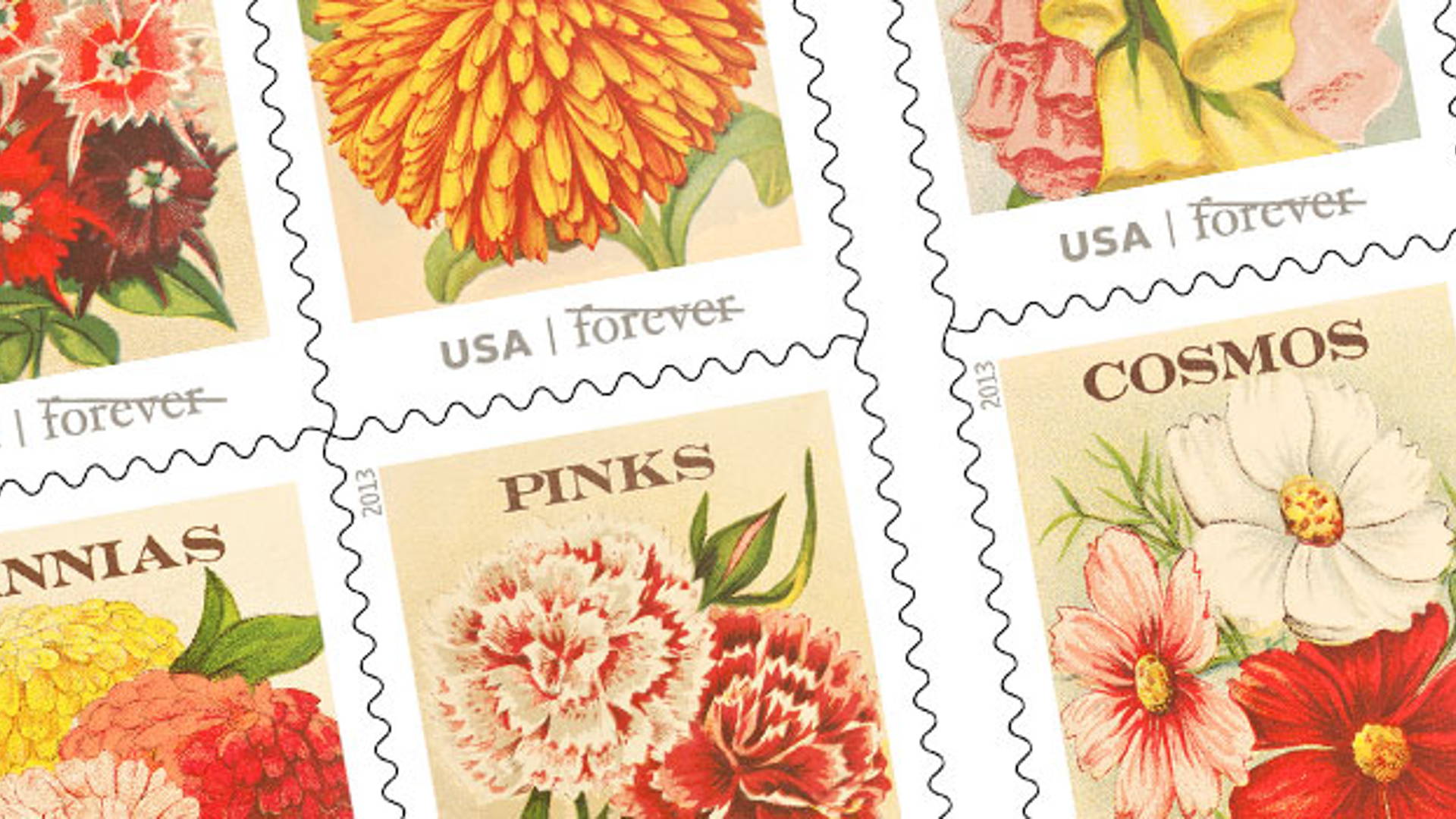 Featured image for U.S. Postal Service Vintage Seed Packet Stamps 