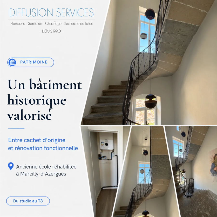 Réhabilitation d’une école en 5 logements à Marcilly‑d’Azergues — photo 3