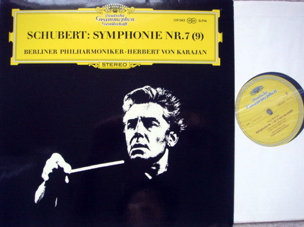 DGG / Schubert Symphony No.7(9), - KARAJAN/BPO, MINT!