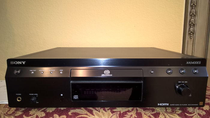 Sony SCD-XA5400ES Stereophile Class A+ ! Low Hours
