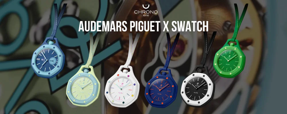 Swatch officially unveiled its collaboration with Audemars Piguet  | Chrono 10:10