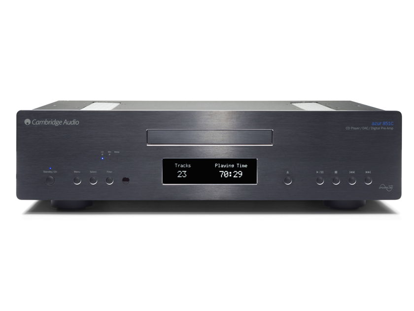 Cambridge Audio Azur 851C CD Player, DAC and Digital Preamplifier, New with Full Warranty and Free Shipping