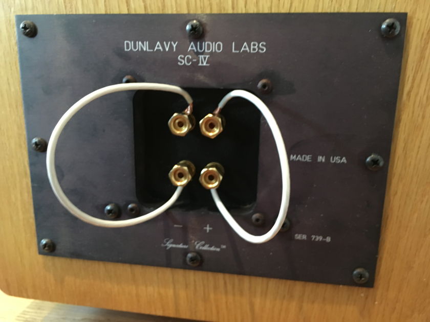 Dunlavy Audio Labs SC-IV Signature. Vintage Glory, Highly Reviewed