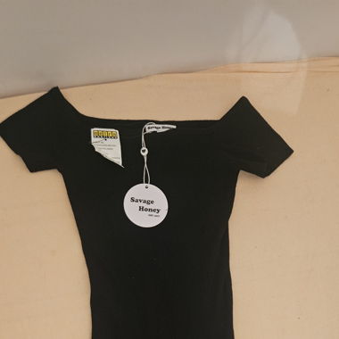 Robe noir longue d'été