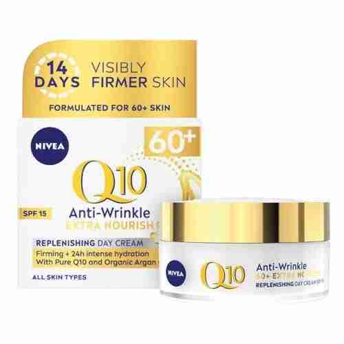 Nivea Q10 Anti-Wrinkle + Replenishing Mature Day Cream Spf15