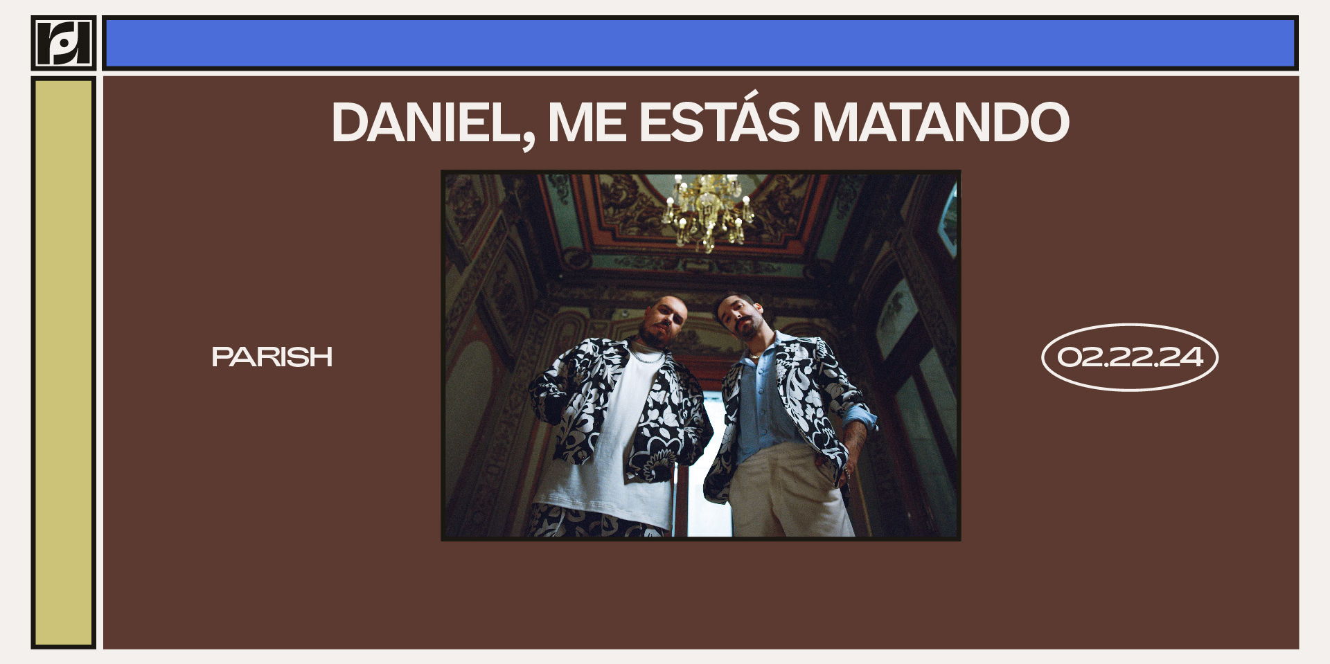 Resound Presents: Daniel, Me Estás Matando promotional image