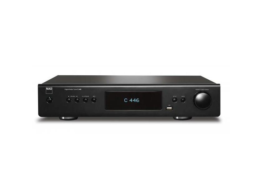 NAD C446 / C 446 Digital Media Tuner with Free Shipping and Manufacturer's Warranty