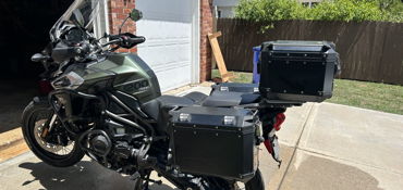 2019 TRIUMPH TIGER 1200 XCX motorcycle for rent near Olathe, KS