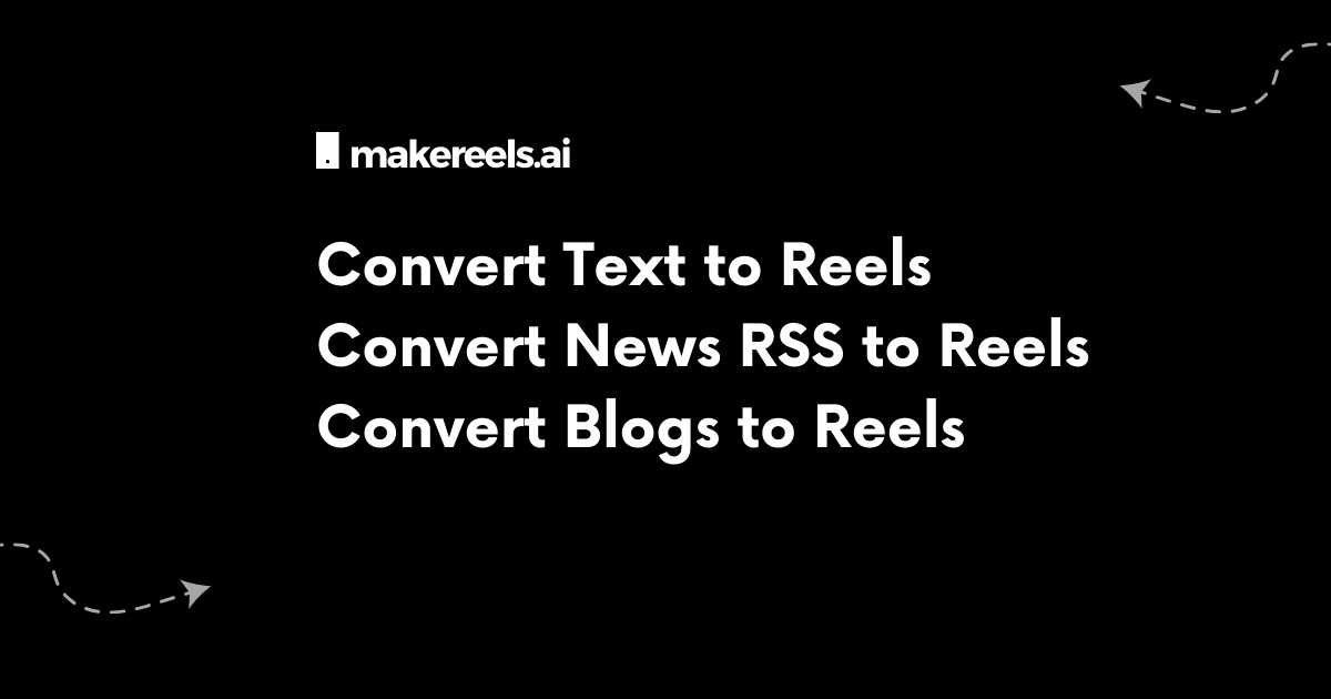 Free AI Reels maker with your Cloned Voice