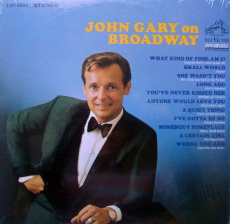 ★Sealed★ RCA Victor - John Gary on Broadway!