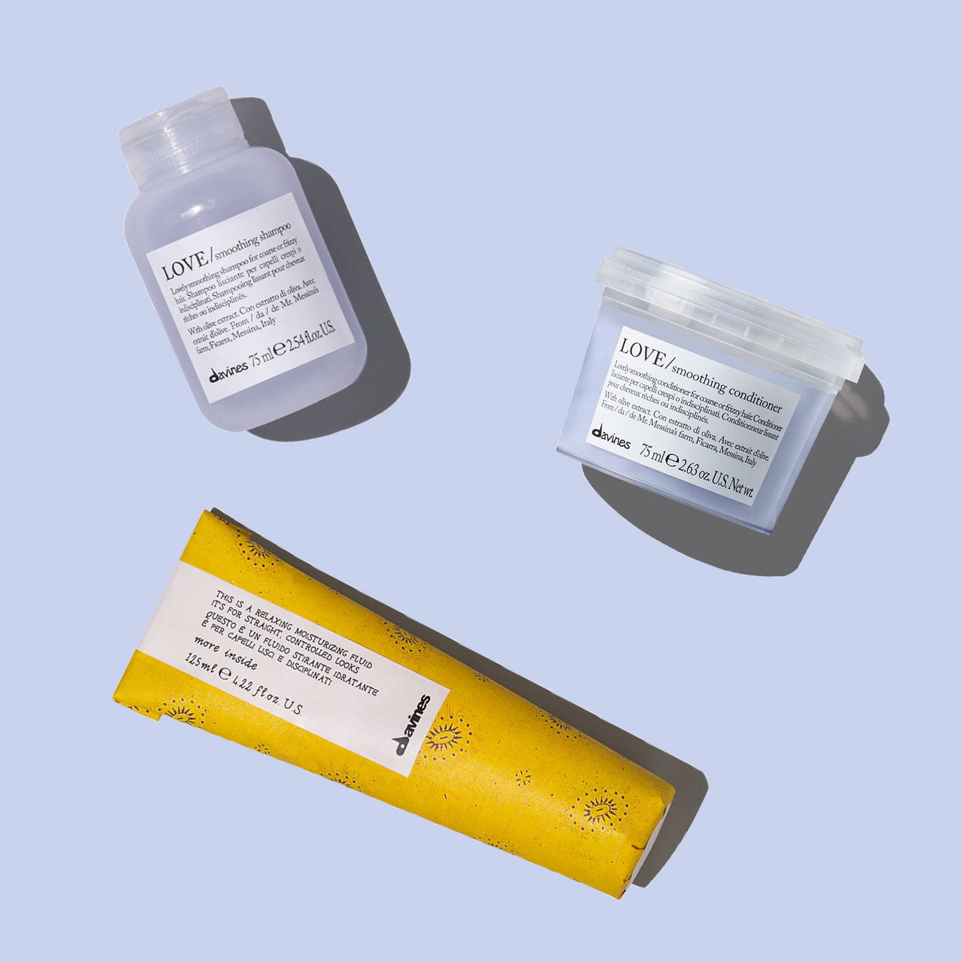 Davines - Kit capelli lisci