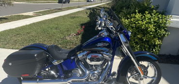 2011 HARLEY-DAVIDSON FLSTSE2 CVO SOFTAIL CONVERTIBLE motorcycle for rent near Ruskin, FL