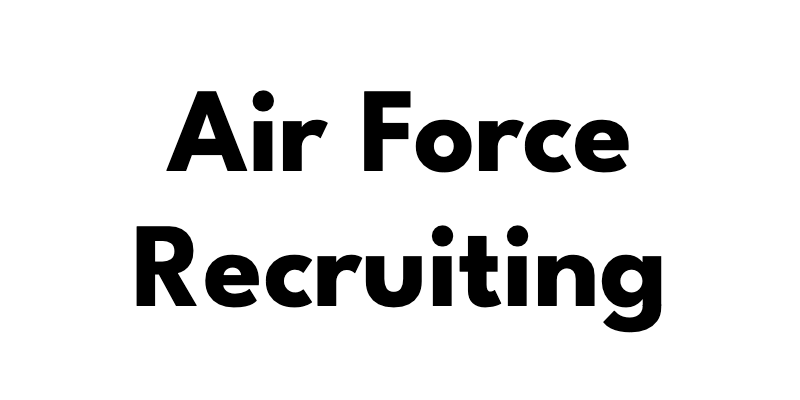 Air Force Recruiting