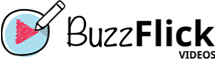 BuzzFlick logo black