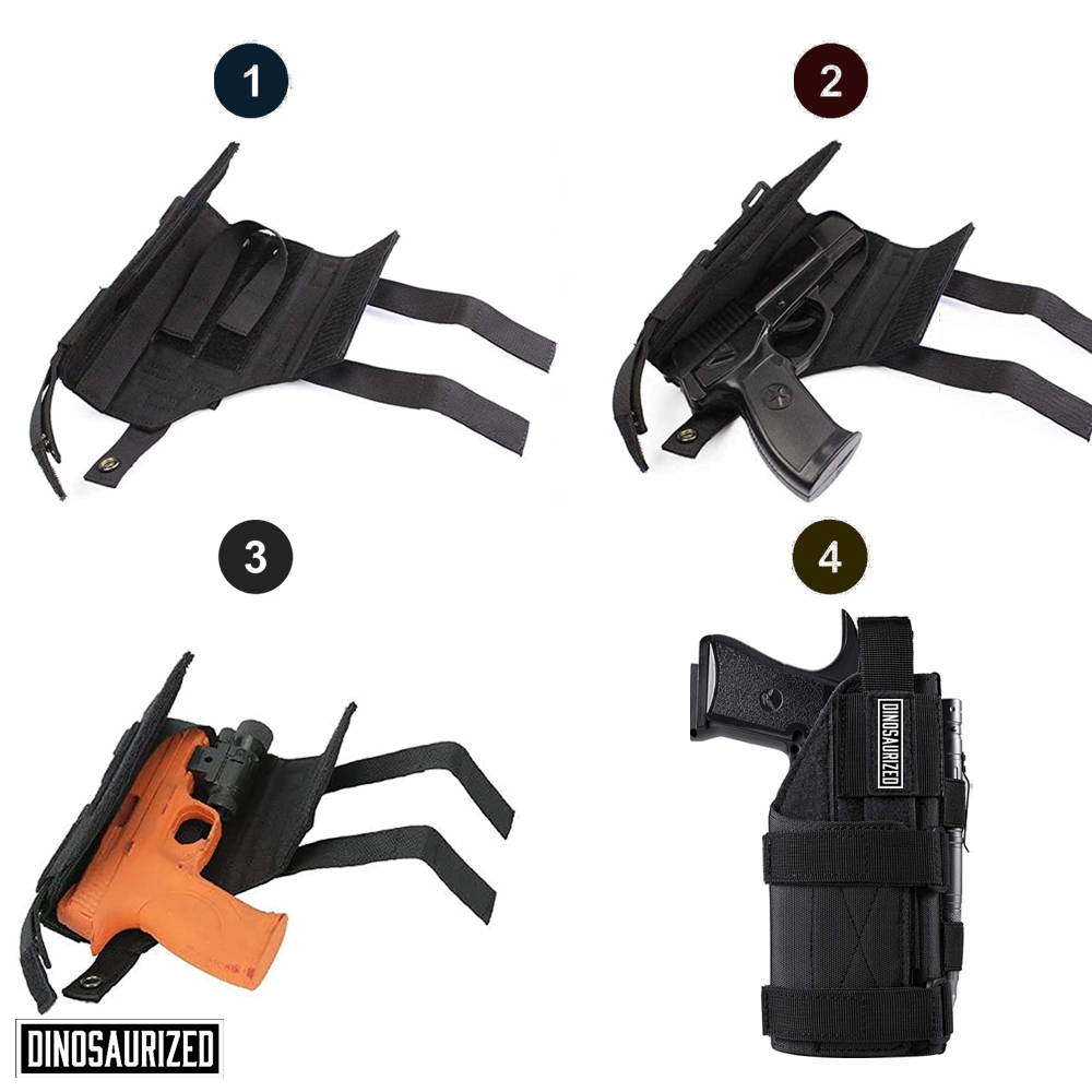 left hand shoulder holster, shoulder gun holster, belly holster, right hand shoulder holster