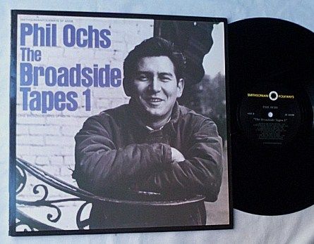 Phil Ochs Lp-The - broadside tapes 1- special folk album