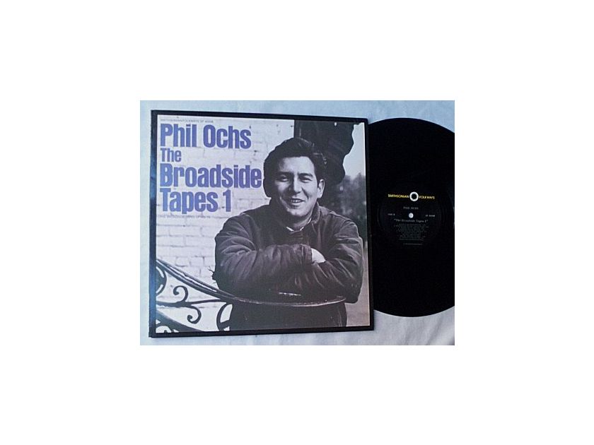 Phil Ochs Lp-The - broadside tapes 1- special folk album