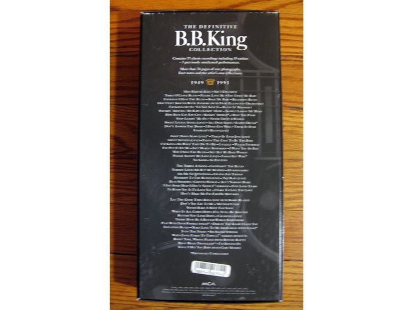 B.B. King - King Of The Blues 4 CD Box Set - 1992 MCA Records MCAD4 10677