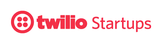 Twilio for startups logo