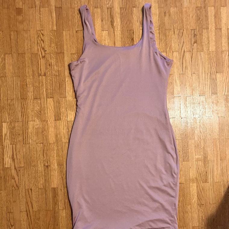 Basic purple dress